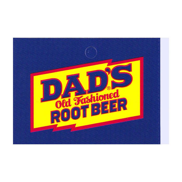 Dads Root Beer medium size flavor strip