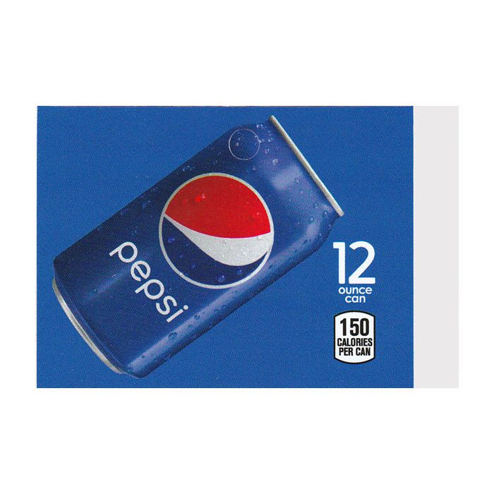 Pepsi Cola medium size flavor strip