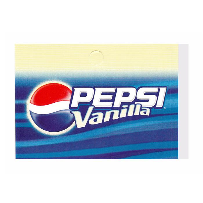 Pepsi Vanilla medium size flavor strip
