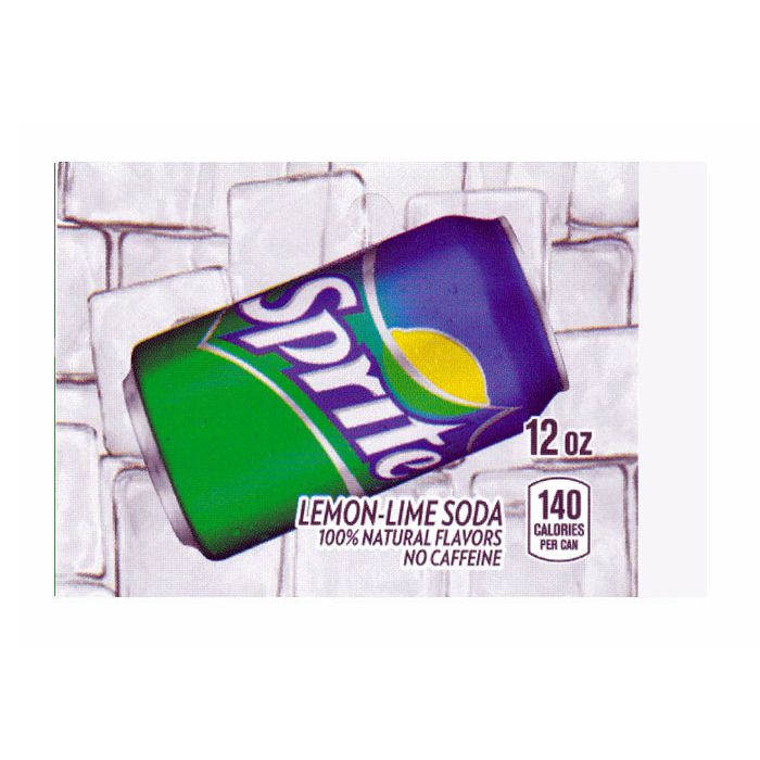 Sprite on ice medium size flavor strip
