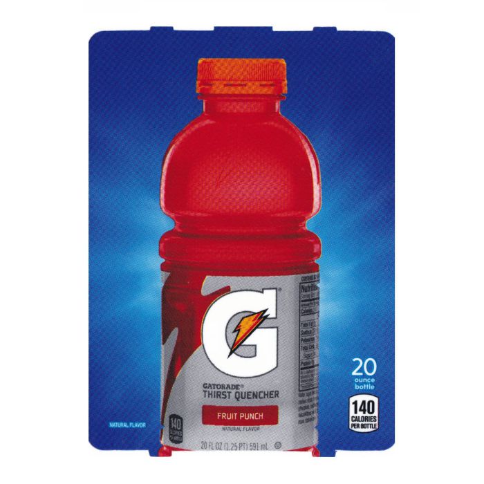 G Fruit Punch (HVV) 20 oz bottle flavor strip