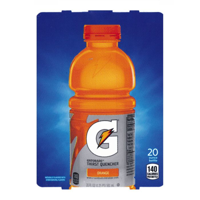 G Orange (HVV) 20 oz bottle flavor strip