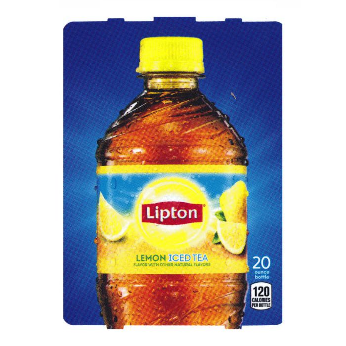 Lipton Ice Tea (HVV) 20 oz bottle flavor strip