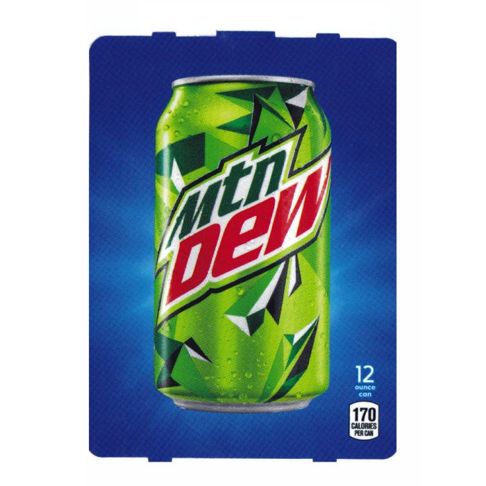 Mtn Dew (HVV) 12 oz can flavor strip