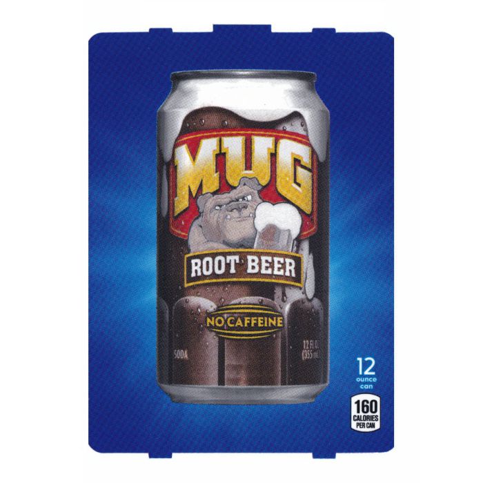 Mug Root Beer (HVV) 12 oz can flavor strip