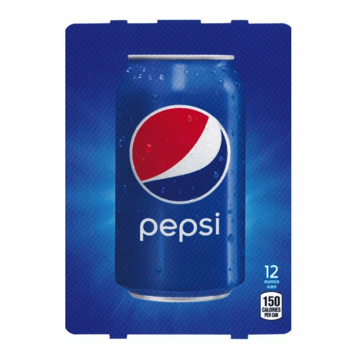 Pepsi Cola New Age (HVV) 12 oz can flavor strip
