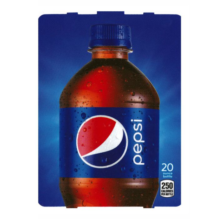 Pepsi Cola (HVV) New Age 20 oz bottle flavor strip