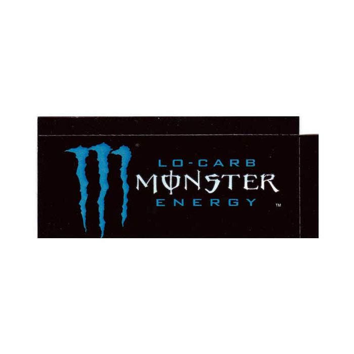 Monster Energy Lo Carb small size flavor strip