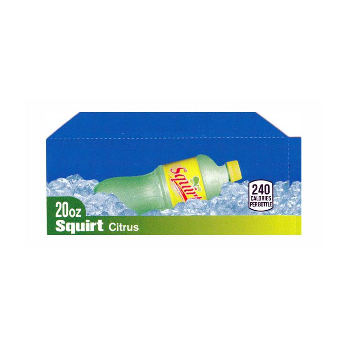 Squirt small size 20 oz bottle flavor strip