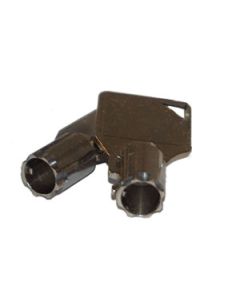 2 Keys for Tubular Plug locks for vending machines key code #1452