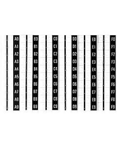 National Vendors snack machine item tags