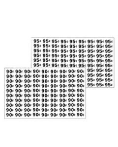 Automatic Products price labels sheet 90-95 cents (NEW)