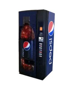 April Blowout Deals - Dixie Narco Model 276E 12 oz Can Machine - Pepsi New Age Bottle Graphics