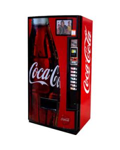 Vendo Model 407 12 oz Can Vending Machine - Dr Pepper