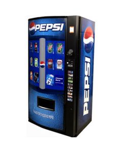 Vendo Model 511 12oz Can Machine - Pepsi Blast Simulated HVV