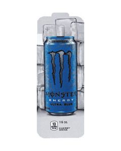 Chameleon Machines Monster Energy Ultra Blue 16 oz Strips
