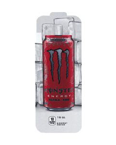 Chameleon Machines Monster Energy Ultra Red 16 oz Strips