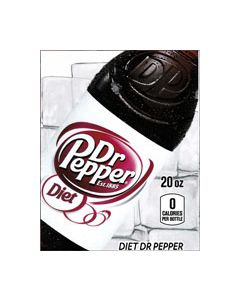 Market Place Machines Diet Dr Pepper 20 oz Strips
