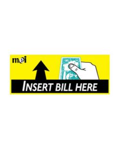 Mars Validator Snack Face Style Decal Insert Bill