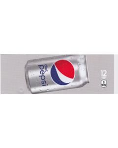 Diet Pepsi Cola large size flavor strip