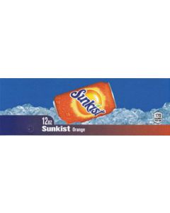 Sunkist Orange on ice large size flavor strip