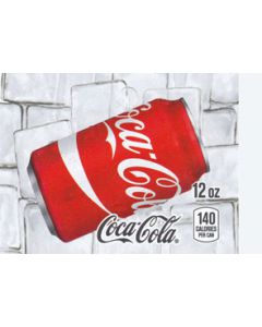 Coca Cola on ice medium size flavor strip