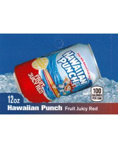Hawaiian Punch on ice medium size flavor strip