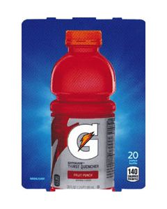 G Fruit Punch (HVV) 20 oz bottle flavor strip