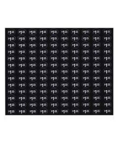 Price stickers generic soda, snack $1.25 (black) (NEW)