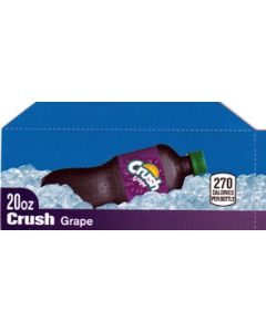 Grape Crush small size 20 oz bottle flavor strip