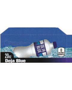 Deja Blue Water small size 20 oz bottle flavor strip (minimum order 3)