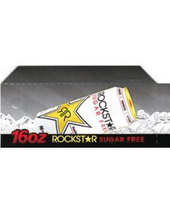Rock Star diet can on ice small size flavor strip