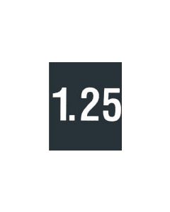 Price stickers (1-1/4" X 1-5/8") grey $1.25