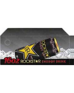 Rock Star original can on ice small size flavor strip