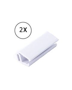 2 - Vendo white clips for 12 oz cans #1066104 (NEW)