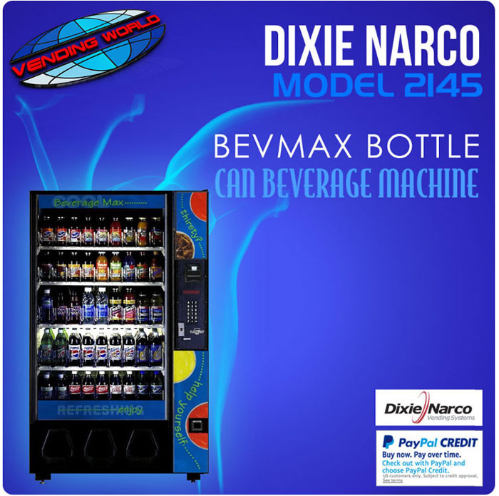 Dixie Narco Model 2145 Bevmax Beverage Machine