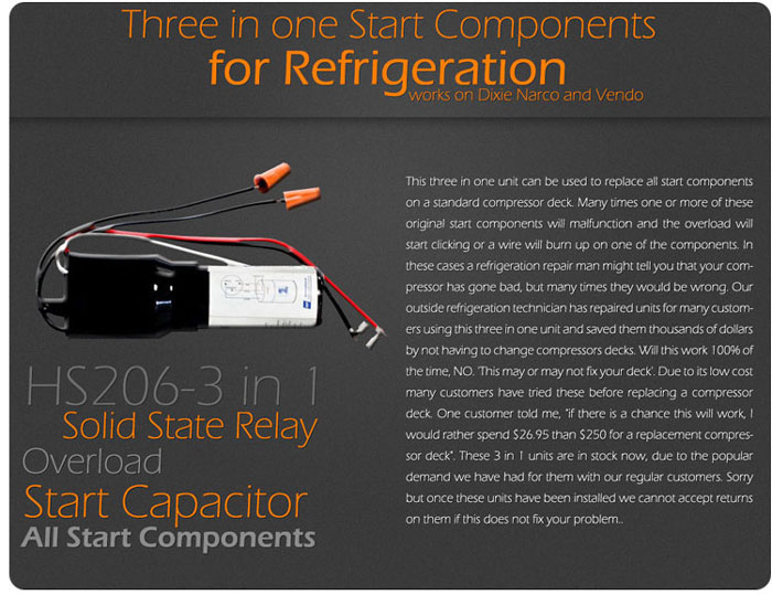 Three in one unit  model HS206